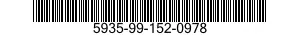 5935-99-152-0978 CONNECTOR,RECEPTACLE,ELECTRICAL 5935991520978 991520978