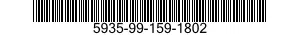 5935-99-159-1802 SOCKET,PLUG-IN ELECTRONIC COMPONENTS 5935991591802 991591802