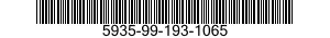 5935-99-193-1065 SHELL,ELECTRICAL CONNECTOR 5935991931065 991931065