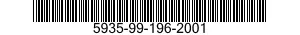 5935-99-196-2001  5935991962001 991962001