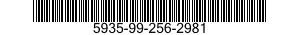 5935-99-256-2981 ADAPTER,CABLE CLAMP TO CONNECTOR 5935992562981 992562981