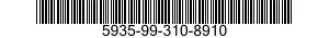 5935-99-310-8910 CONNECTOR,PLUG,ELECTRICAL 5935993108910 993108910