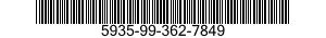 5935-99-362-7849 SOCKET,PLUG-IN ELECTRONIC COMPONENTS 5935993627849 993627849