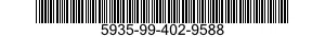 5935-99-402-9588 CONNECTOR,RECEPTACLE,ELECTRICAL 5935994029588 994029588