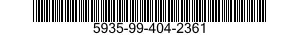5935-99-404-2361  5935994042361 994042361