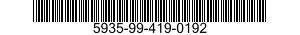 5935-99-419-0192 PLUG,TIP 5935994190192 994190192