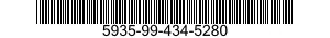5935-99-434-5280 CONNECTOR,PLUG,ELECTRICAL 5935994345280 994345280