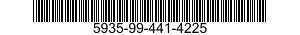5935-99-441-4225 CONNECTOR,RECEPTACLE,ELECTRICAL 5935994414225 994414225