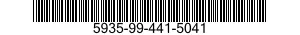 5935-99-441-5041 CONNECTOR,PLUG,ELECTRICAL 5935994415041 994415041