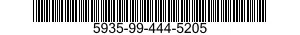 5935-99-444-5205  5935994445205 994445205