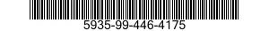 5935-99-446-4175 CONNECTOR,PLUG,ELECTRICAL 5935994464175 994464175