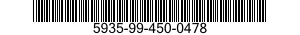 5935-99-450-0478  5935994500478 994500478