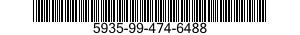 5935-99-474-6488 BACKSHELL,ELECTRICAL CONNECTOR 5935994746488 994746488