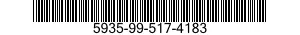 5935-99-517-4183 BACKSHELL,ELECTRICAL CONNECTOR 5935995174183 995174183