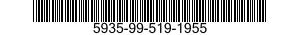 5935-99-519-1955 SOCKET,ELECTRICAL 5935995191955 995191955