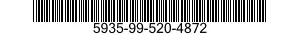 5935-99-520-4872 CONNECTOR,PLUG,ELECTRICAL 5935995204872 995204872