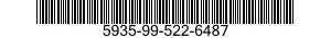 5935-99-522-6487 SOCKET,ELECTRICAL 5935995226487 995226487
