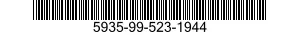 5935-99-523-1944 CONNECTOR BODY,PLUG,ELECTRICAL 5935995231944 995231944