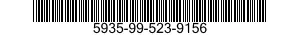 5935-99-523-9156 SOCKET,PLUG-IN ELECTRONIC COMPONENTS 5935995239156 995239156