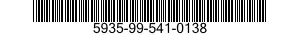 5935-99-541-0138 CONNECTOR,RECEPTACLE,ELECTRICAL 5935995410138 995410138