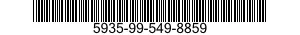 5935-99-549-8859 BACKSHELL,ELECTRICAL CONNECTOR 5935995498859 995498859
