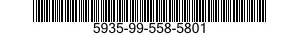 5935-99-558-5801 CONNECTOR,FIXED,ELE 5935995585801 995585801