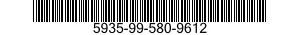 5935-99-580-9612 CONNECTOR,PLUG,ELECTRICAL 5935995809612 995809612