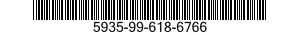 5935-99-618-6766 CONNECTOR BODY,PLUG,ELECTRICAL 5935996186766 996186766