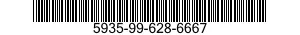 5935-99-628-6667 SOCKET,PLUG-IN ELECTRONIC COMPONENTS 5935996286667 996286667