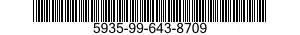 5935-99-643-8709 CONNECTOR,PLUG,ELECTRICAL 5935996438709 996438709