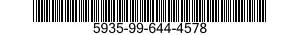 5935-99-644-4578 CONNECTOR,RECEPTACLE,ELECTRICAL 5935996444578 996444578