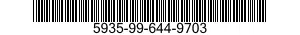 5935-99-644-9703 CONNECTOR,PLUG,ELECTRICAL 5935996449703 996449703