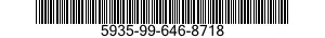 5935-99-646-8718 PLUG,ELECTRICAL 5935996468718 996468718