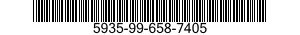 5935-99-658-7405 CONNECTOR,FIXED,ELE 5935996587405 996587405