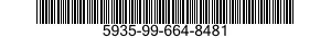 5935-99-664-8481 CONNECTOR BODY,RECEPTACLE,ELECTRICAL 5935996648481 996648481