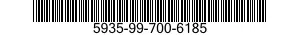 5935-99-700-6185 SOCKET,PLUG-IN ELEC 5935997006185 997006185