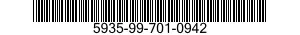 5935-99-701-0942 CABLE ASSEMBLY,SPECIAL PURPOSE,ELECTRICAL 5935997010942 997010942
