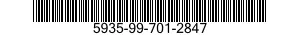 5935-99-701-2847 CONNECTOR ASSEMBLY,ELECTRICAL 5935997012847 997012847