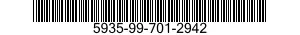 5935-99-701-2942 CONNECTOR,RECEPTACLE,ELECTRICAL 5935997012942 997012942