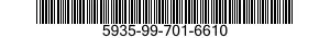 5935-99-701-6610 PLATE,RETAINING,ELECTRICAL CONNECTOR 5935997016610 997016610