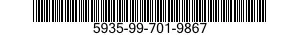 5935-99-701-9867 BACKSHELL,ELECTRICAL CONNECTOR 5935997019867 997019867