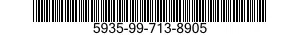 5935-99-713-8905 CONNECTOR,RECEPTACLE,ELECTRICAL 5935997138905 997138905