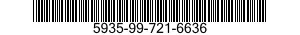 5935-99-721-6636 SOCKET,PLUG-IN ELECTRONIC COMPONENTS 5935997216636 997216636