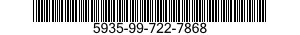 5935-99-722-7868 CONNECTOR,PLUG,ELECTRICAL 5935997227868 997227868