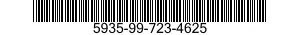 5935-99-723-4625 CONNECTOR,PLUG,ELECTRICAL 5935997234625 997234625