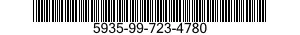 5935-99-723-4780 CONNECTOR,PLUG,ELECTRICAL 5935997234780 997234780