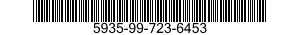 5935-99-723-6453 CONNECTOR,RECEPTACLE,ELECTRICAL 5935997236453 997236453