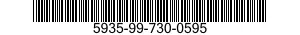 5935-99-730-0595 SOCKET,PLUG-IN ELECTRONIC COMPONENTS 5935997300595 997300595