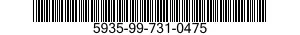 5935-99-731-0475  5935997310475 997310475