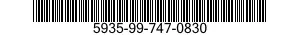 5935-99-747-0830  5935997470830 997470830